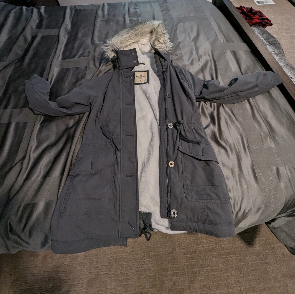 Hollister Cozy Stretch Parka